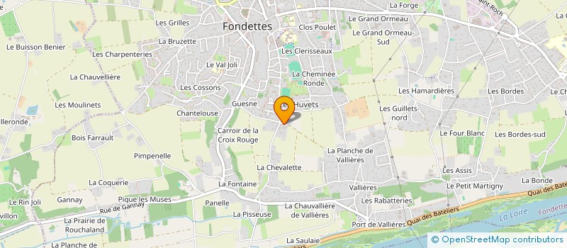 localisation de l'entreprise MADAME HOURIA BOULTAM  FONDETTES