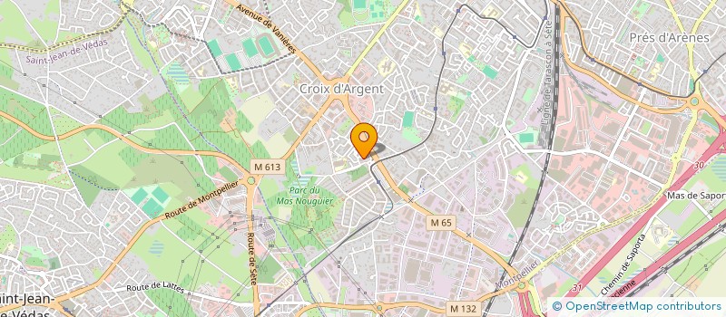 localisation de l'entreprise MADAME HOURIA FAQUIR à MONTPELLIER