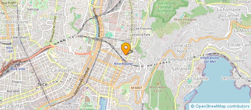 localisation de l'entreprise MADAME HOURIA LAMIRAT  NICE