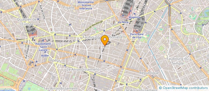 localisation de l'entreprise MADAME HOURIA LARBIA  PARIS