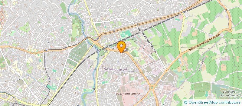 localisation de l'entreprise MADAME HOURIA LOUAFI à CASTELNAU-LE-LEZ