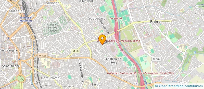 localisation de l'entreprise MADAME HOURIA MAHROUZ à TOULOUSE