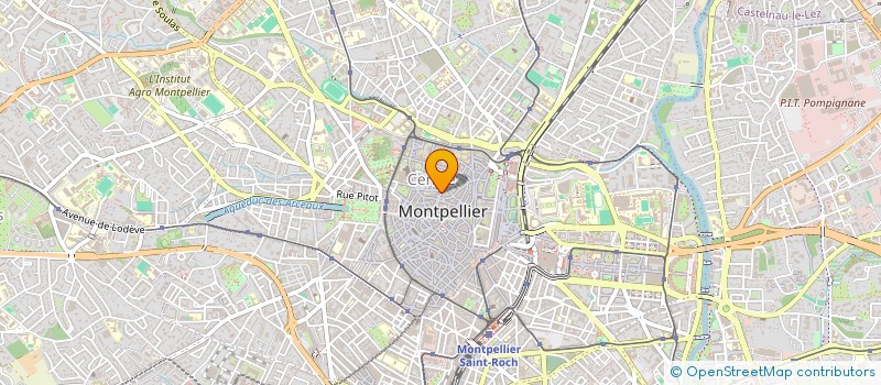 localisation de l'entreprise MADAME HOURIA MEKHANTAR à MONTPELLIER