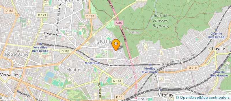 localisation de l'entreprise MADAME HOURIA MELLOUK à VERSAILLES