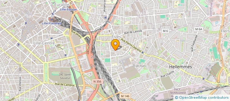 localisation de l'entreprise MADAME HOURIA MERAKCHI à LILLE