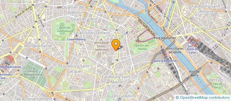 localisation de l'entreprise MADAME HOURIDA MOUFFOK  PARIS