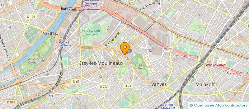 localisation de l'entreprise MADAME HOURIK - CLAUDINE ZAKARIAN à ISSY-LES-MOULINEAUX
