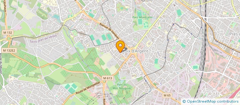 localisation de l'entreprise MADAME HOURIYA ALLEG à MONTPELLIER