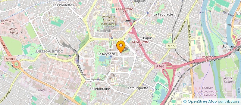 localisation de l'entreprise MADAME HOURIYA EL MOUSSAOUI à TOULOUSE