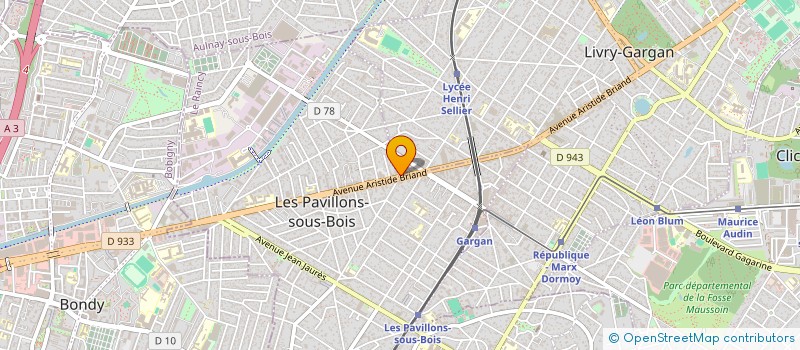 localisation de l'entreprise MADAME HOURNA KOFFIDJIN  LIVRY-GARGAN