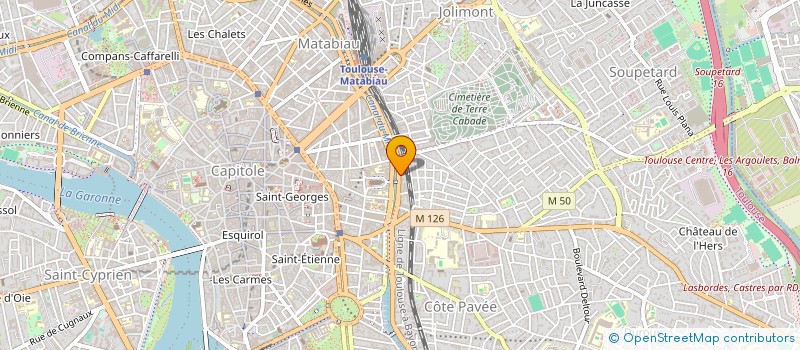 localisation de l'entreprise MADAME HOURYA FATIMA BINTOU KONE à TOULOUSE