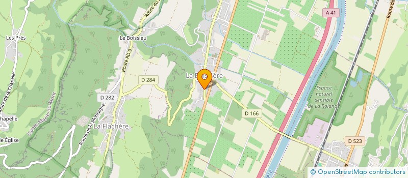 localisation de l'entreprise MADAME HOUSSOU N'DA  LA BUISSIERE