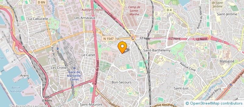 localisation de l'entreprise MADAME HOUSSOUNATI HAMADA à MARSEILLE 14EME