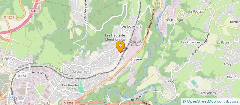 localisation de l'entreprise MADAME HOYANE ESPER  FILLIERE