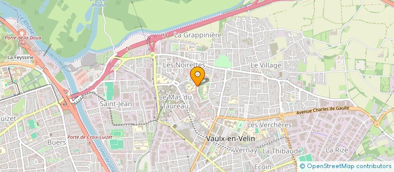 localisation de l'entreprise MADAME HOYEME DJELASSI  VAULX-EN-VELIN