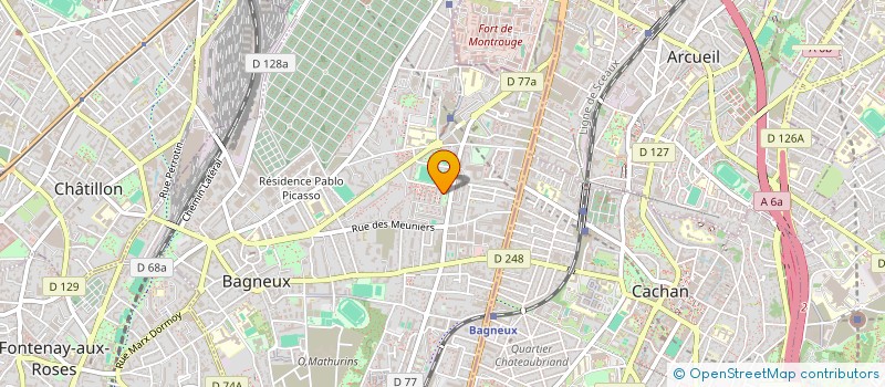 localisation de l'entreprise MADAME HRANUSH KOCHARYAN à BAGNEUX