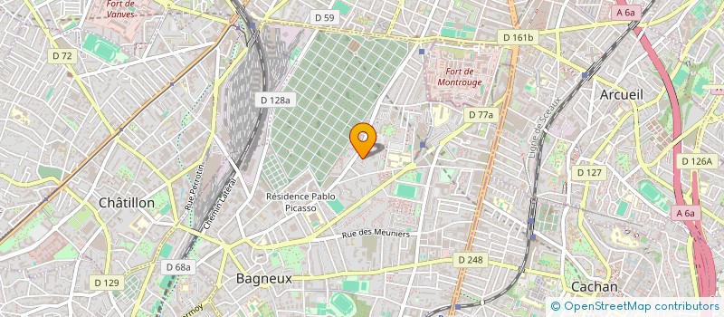 localisation de l'entreprise MADAME HRIPSIME PAPOYAN à BAGNEUX