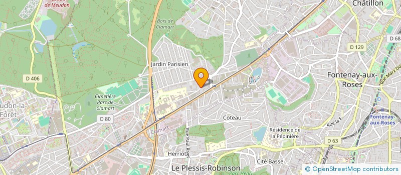 localisation de l'entreprise MADAME HRISPSIME VANESKEYAN à CLAMART