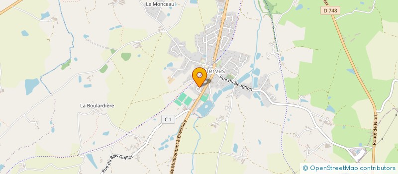 localisation de l'entreprise MADAME HRISTIANA GEORGIEVA  BRESSUIRE