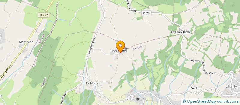 localisation de l'entreprise MADAME HSIU-CHUN LIU  CERNEX