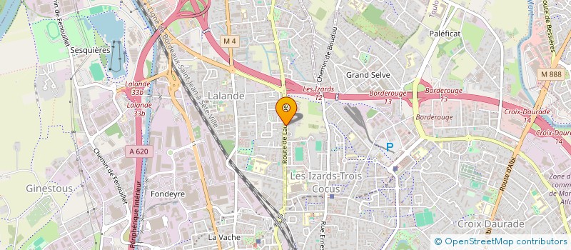 localisation de l'entreprise MADAME HUAHINE FONTAINE  TOULOUSE