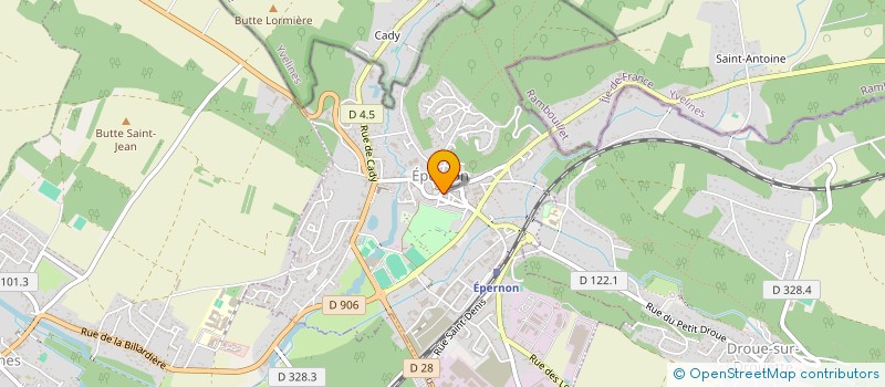 localisation de l'entreprise MADAME HUAN XU à EPERNON