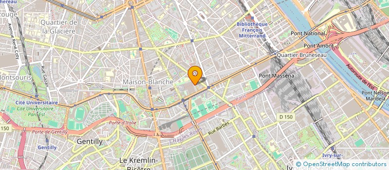 localisation de l'entreprise MADAME HUAXING ZHANG  PARIS