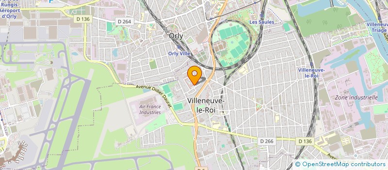 localisation de l'entreprise MADAME HUBERTE BELL à VILLENEUVE-LE-ROI
