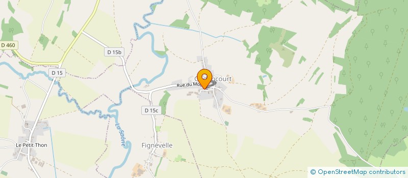 localisation de l'entreprise MADAME HUBERTE VIDAL  GODONCOURT