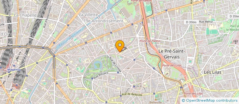 localisation de l'entreprise MADAME HUGO CARRAVEO BIZCOCHO  PARIS