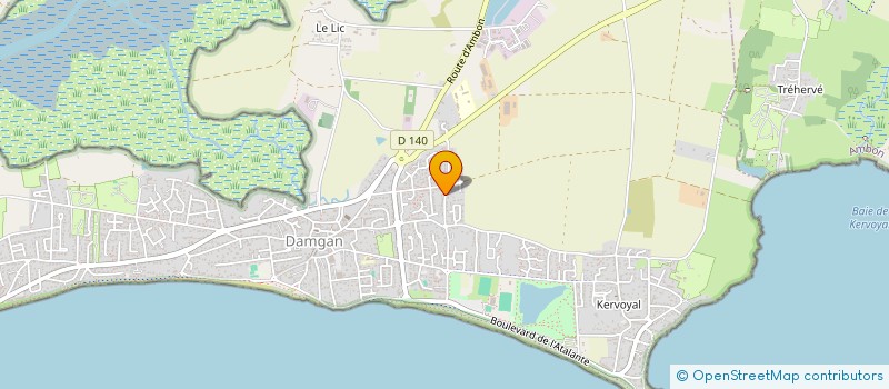 localisation de l'entreprise MADAME HUGO SACHA TRIBHOU  DAMGAN