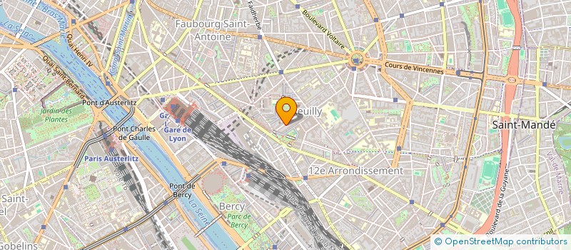 localisation de l'entreprise MADAME HUGUETTE AIMONE  PARIS