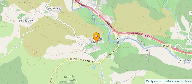 localisation de l'entreprise MADAME HUGUETTE ALDEBERT  LE PUECH