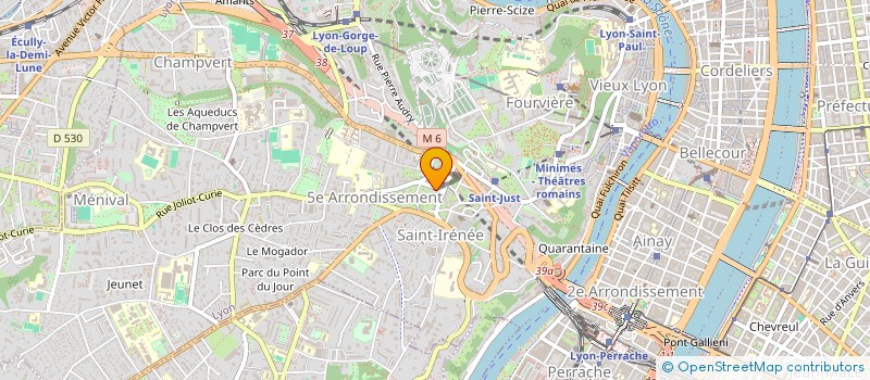 localisation de l'entreprise MADAME HUGUETTE AMSELLEM  LYON