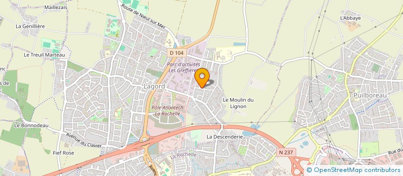 localisation de l'entreprise MADAME HUGUETTE ARGELOS à LAGORD