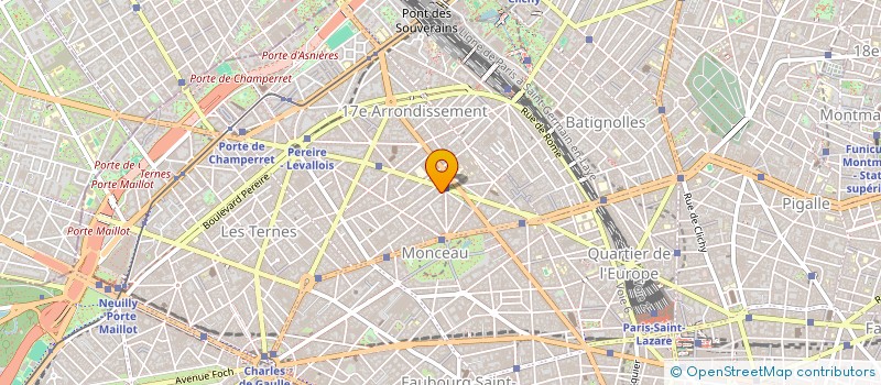 localisation de l'entreprise MADAME HUGUETTE BERNARD  PARIS