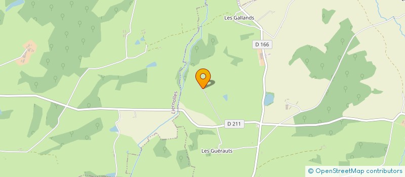 localisation de l'entreprise MADAME HUGUETTE BONNOT à LE PIN