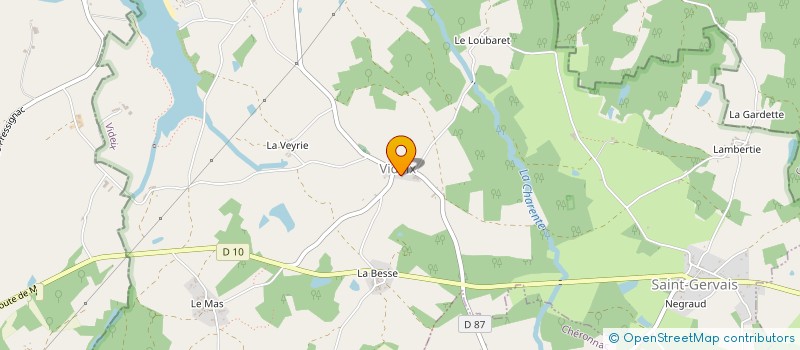 localisation de l'entreprise MADAME HUGUETTE BOULESTEIX  VAYRES