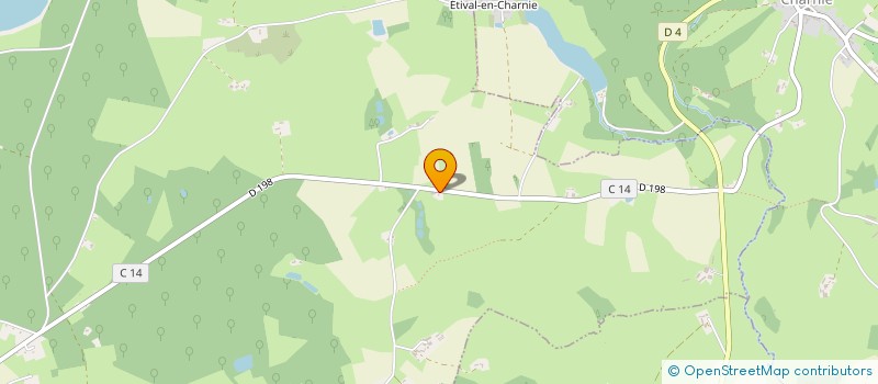 localisation de l'entreprise MADAME HUGUETTE BROSSARD  SAINT DENIS D ORQUES