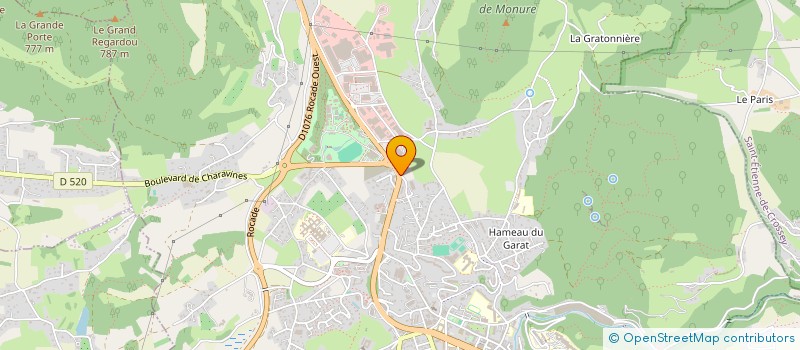 localisation de l'entreprise MADAME HUGUETTE BURLET-VIENNAY  VOIRON