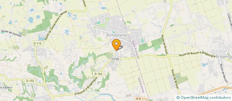 localisation de l'entreprise MADAME HUGUETTE CABARRUS  SAINTE-ANNE