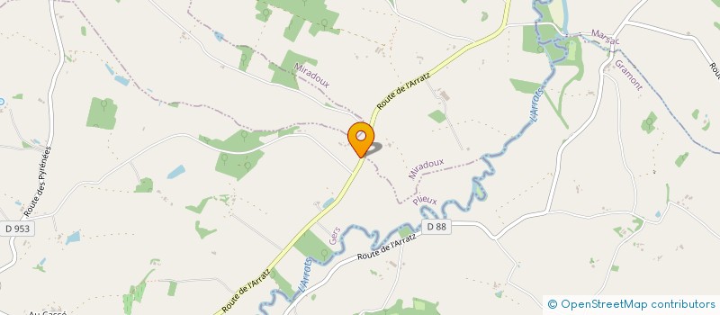 localisation de l'entreprise MADAME HUGUETTE CANDELON  PLIEUX