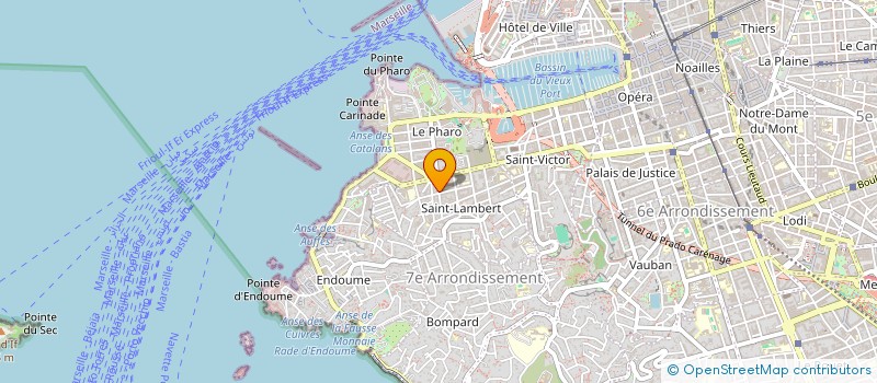 localisation de l'entreprise MADAME HUGUETTE CAUMARTIN à MARSEILLE