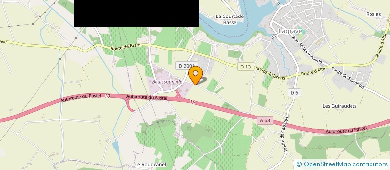 localisation de l'entreprise MADAME HUGUETTE CAZOTTES à BERNAC