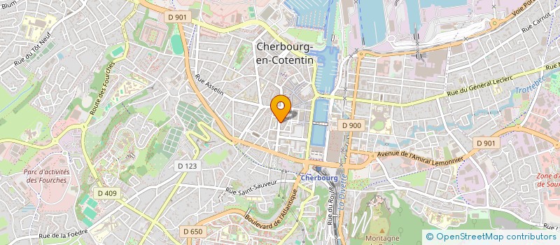 localisation de l'entreprise MADAME HUGUETTE CERVELLE à CHERBOURG-EN-COTENTIN