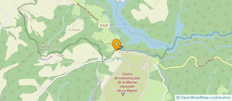 localisation de l'entreprise MADAME HUGUETTE COLOMNELLI à VILLEMAGNE