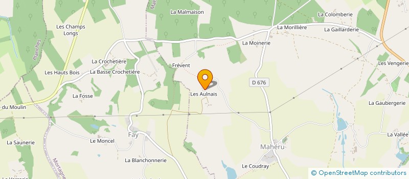 localisation de l'entreprise MADAME HUGUETTE CROULLIERE à MAHERU