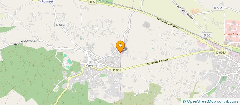 localisation de l'entreprise MADAME HUGUETTE D'ESPOSITO à ROUSSET