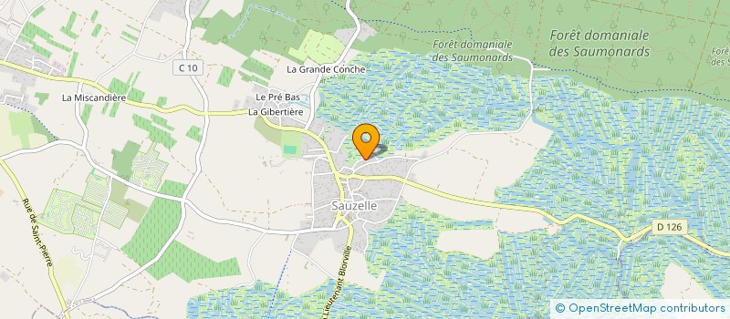 localisation de l'entreprise MADAME HUGUETTE DUPUY  SAINT-GEORGES-D'OLERON