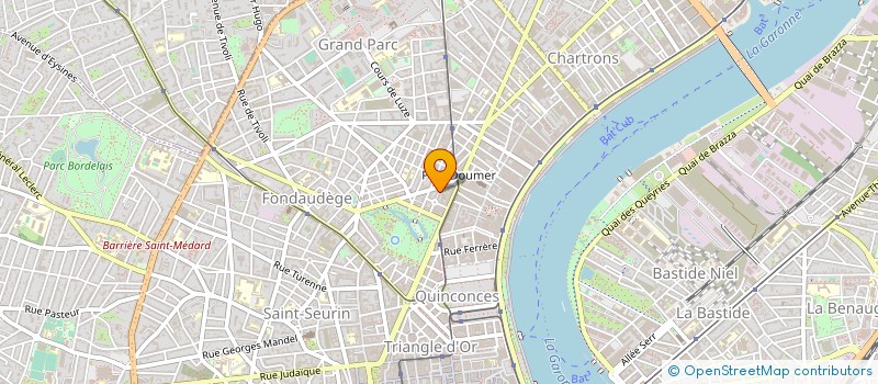 localisation de l'entreprise MADAME HUGUETTE ECHARD à BORDEAUX